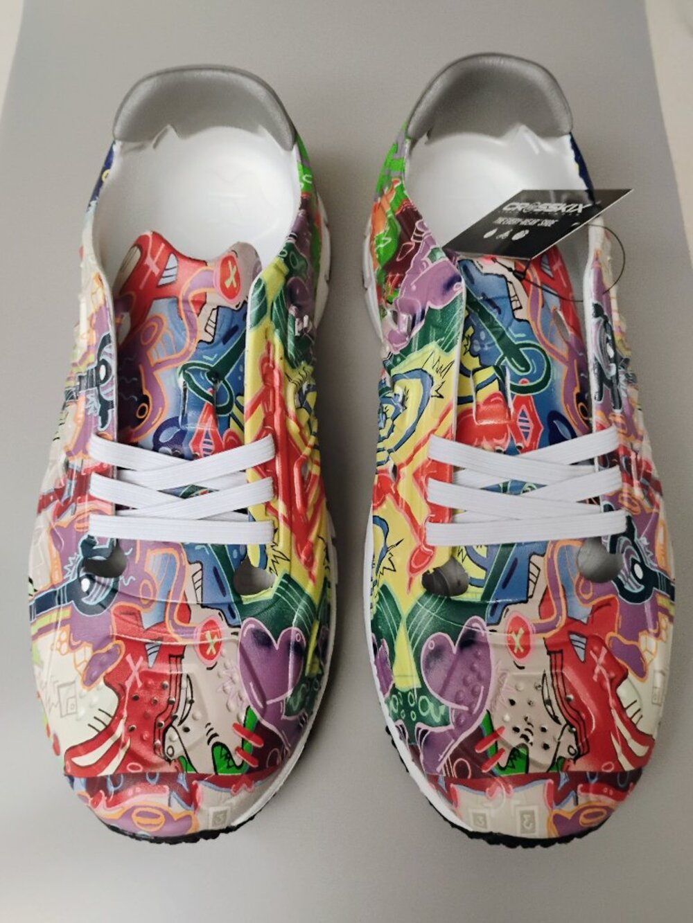 Crosskix APX GRAFFITI Hybrid Water Shoes...Watersports, Fishing.